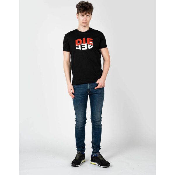 T-Shirt Diesel "T-Diegos"" - A00828-0HAYU-9XX - Nero- Taglia: M(Eu)"-image
