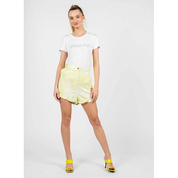 Pantaloncini Patrizia Pepe - 2P1413 A083 - Giallo- Taglia: 36(EU)-image