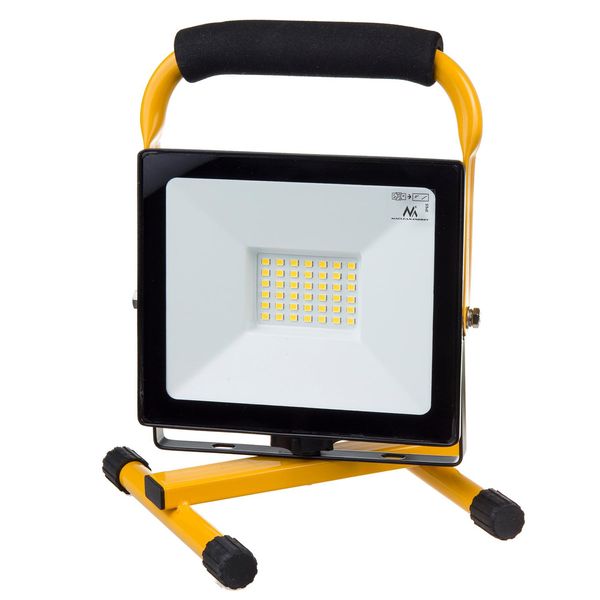 Lampada Alogena Maclean Faretto Da Costruzione Led 50W Lampada Da Lavoro Led 4700 Lumen Bianco Caldo-image