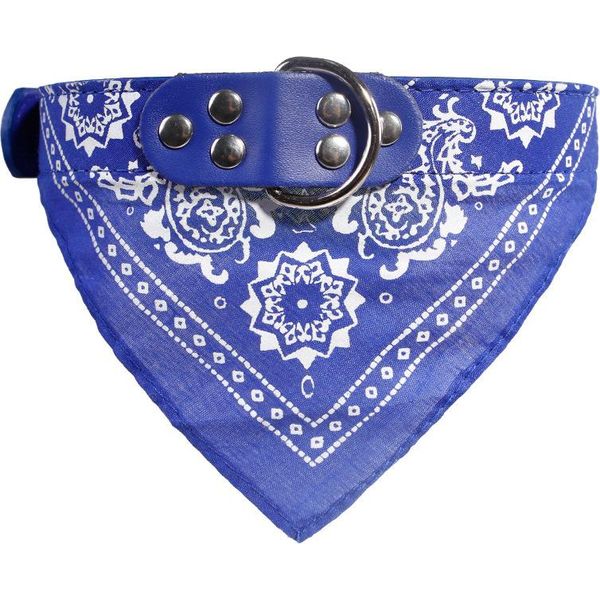 Collare Per Cani Con Bandana Blu S-image