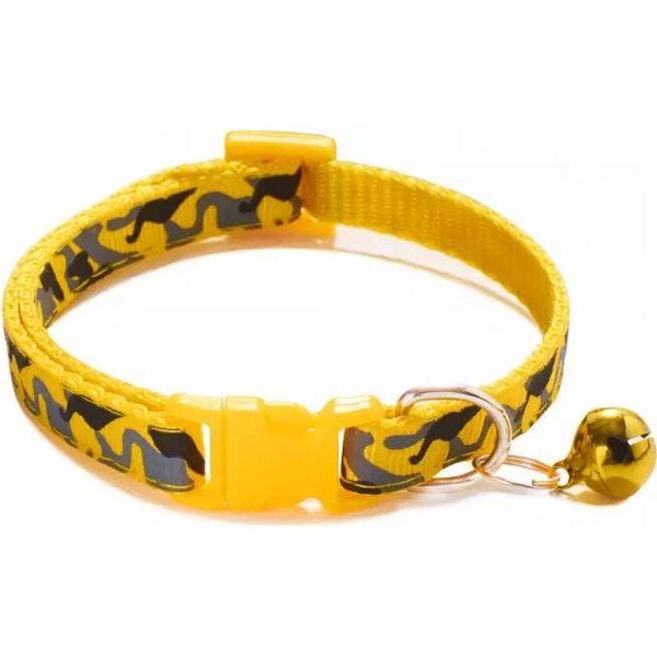 Collare Per Cani Camuflage 1X19-32Cm Giallo-image