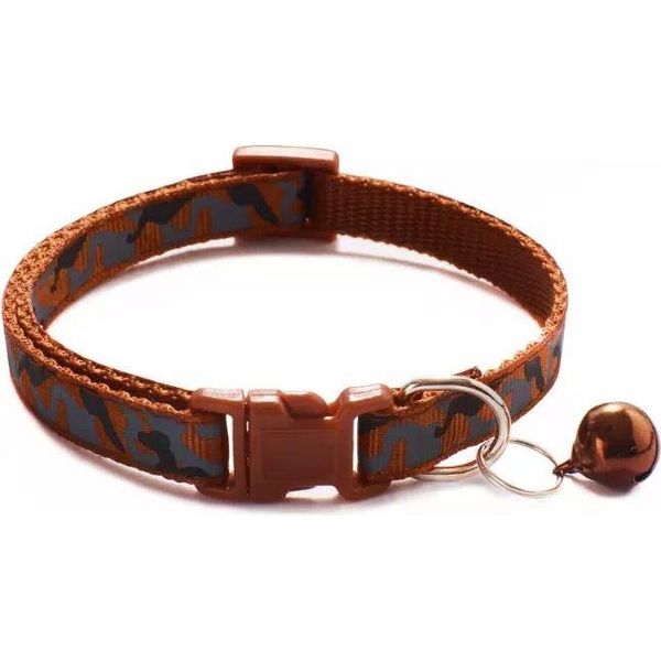 Collare Per Cani Camuflage 1X19-32Cm Marrone-image