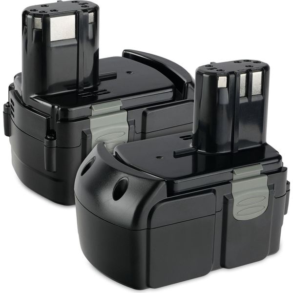2X Cellonic Batteria BCL1815 ,BCL1840, Ebm 1830, 326240, 326241, 327730 Compatibile Con Hitachi WR18DL, CR18DL, C 18DL, DV18DCL2, DS18DL Ricambio Da 3Ah, 18V, Per Utensile Attrezzo Power Tool-image