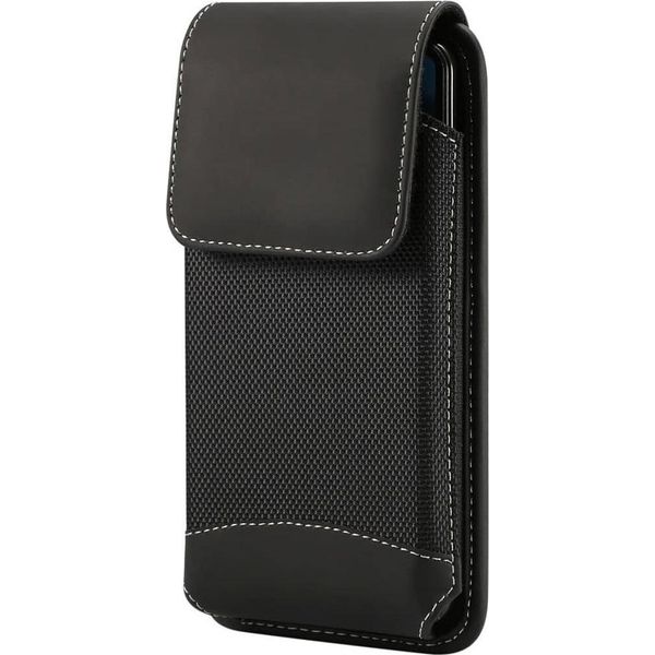 Dfv Mobile - Per Coolpad Daguan Y60 Lite (2023) Design Verticale In Pelle E Nylon, H1-Pls-N-Fcvoxf-37-image