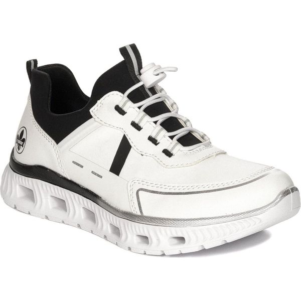 Rieker Donna Scarpa Slip-On Elasticizzata Imbottita Memosoft M6062, Misura:37 Eu, Colore:Bianco-image