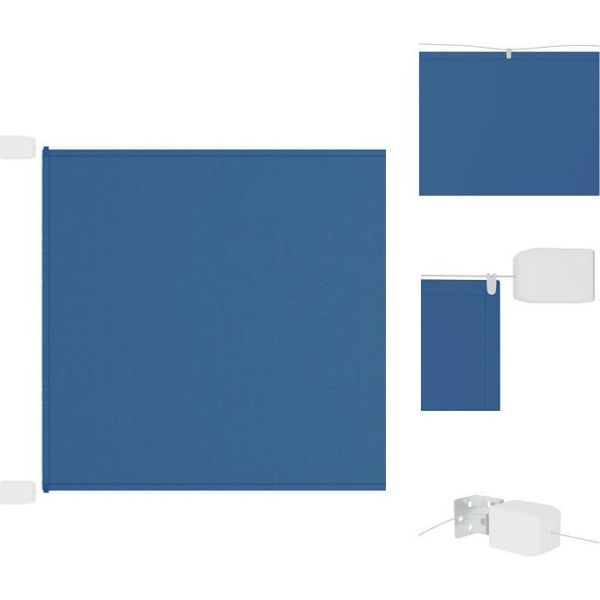 Vidaxl Tenda Verticale Blu 140X1000 Cm In Tessuto Oxford - Ombrelloni E Tende Da Sole-image