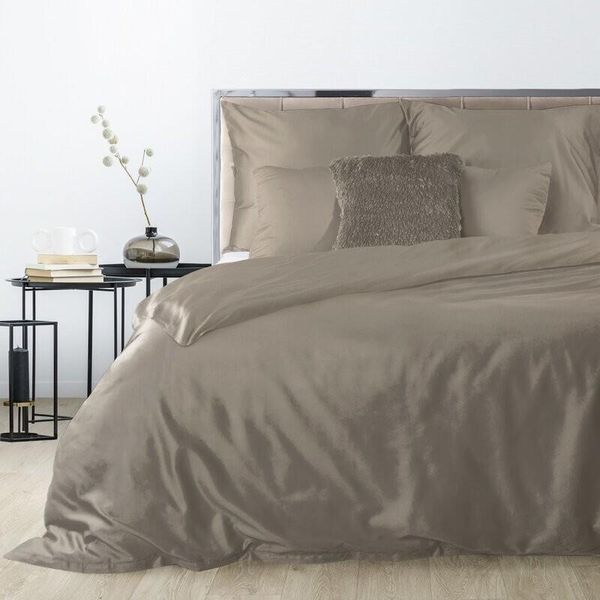 Set Di Biancheria Da Letto Eurofirany Biancheria Da Letto NOVA3 Marrone 180X200 Cm 3 Tlg Set: Con 2 Federe 70X80 Cm-image