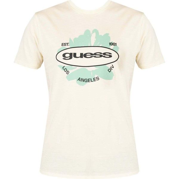 Maglietta Guess "La Logo"" - M3GI61K9RM1 - Giallo- Taglia: S(Eu)"-image