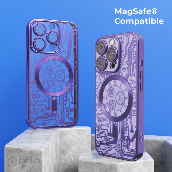 Prio Elegante Custodia Per Cellulare Mag Per Iphone 14 Pro Max Viola-image