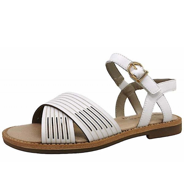 Remonte Scarpe Da Donna Sandali Piatto Bianco Tempo Libero, Misura Della Scarpa: 40 Eu-image