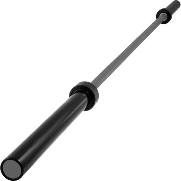 2M - Bilanciere Olimpico 15Kg - Bilanciere Fitness Per Sollevamento Pesi Powerlifting - Squat Bench Press - Barra - Allenamento.-image