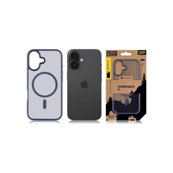 Cover Posteriore Tattica Magforce Hyperstealth Iphone 16 Blu Profondo-image