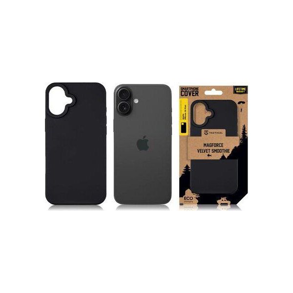 Copertura Posteriore Tattica Magforce Velvet Smoothie Iphone 16 Plus Asfalto-image
