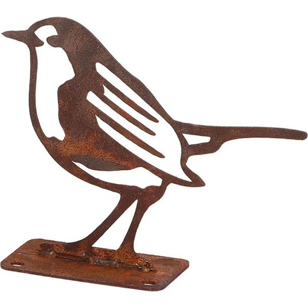 Esschert Design | Figure Da Giardino - Scorfano - 12,5X10 Cm - Resistente Alle Intemperie - Elegante Decorazione Da Giardino In Acciaio Corten-image