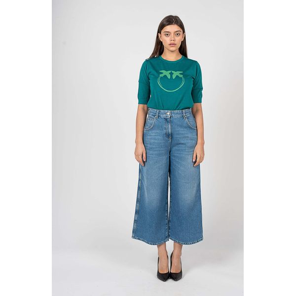 Pinko Camicetta "Fashion"" - 1G181V A02S - Verde- Taglia: S(Eu)"-image