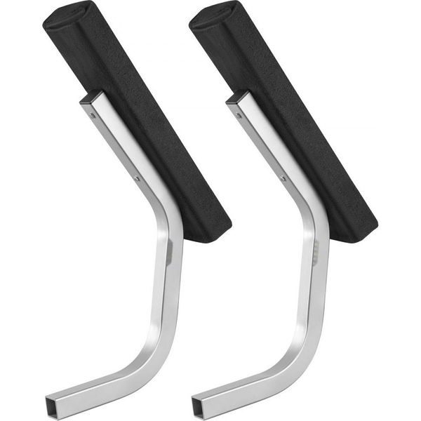 Set Di 2 Guide Per Rimorchi Per Barche - Guide Per Rimorchi Pontoon Bunk Board - Guide Per Rimorchi In Acciaio Con Accessori - Per Rimorchi Per Barche Da Sci, Da Pesca E Da Vela 60,9 Cm-image