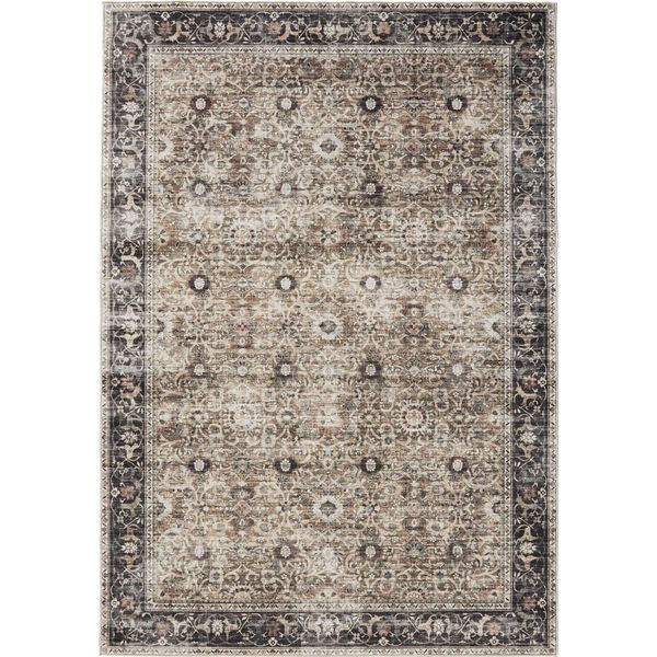 Interiyou Tappeto Lavabile Gent Antracite/Taupe 140X200 Cm-image