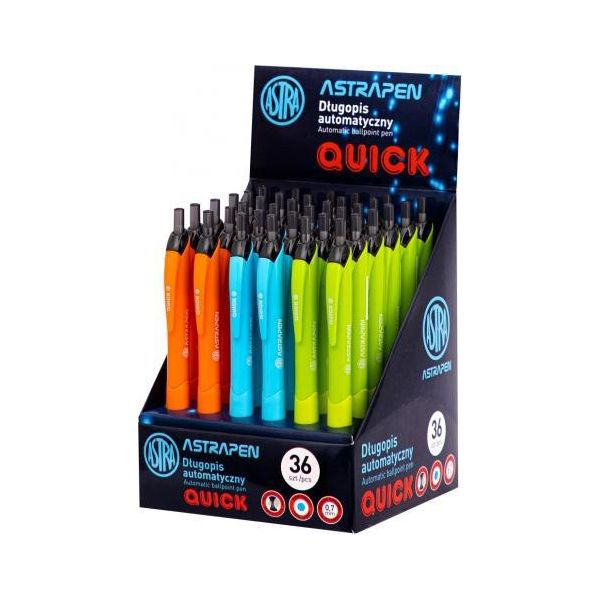 Astrapen Quick, Biro 0,7 Mm, Blu, Supporto, Miscela Di Colori, 201022024-image