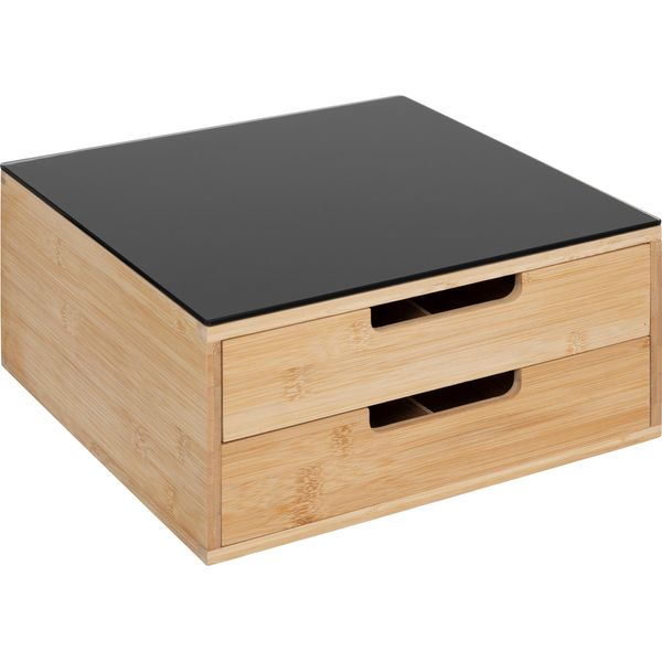 5 Five Simply Smart - Portacapsule "Blackbamboo"" 2 Cassetti Beige"-image