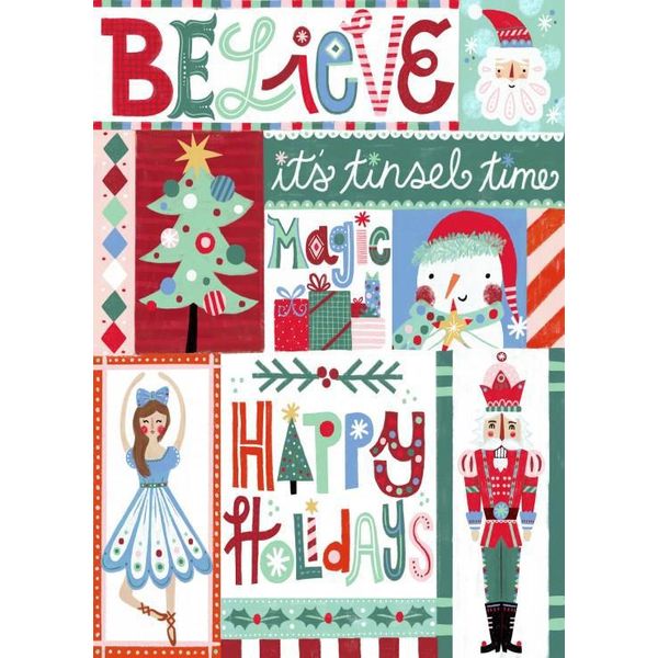 Pezzi & Pace Puzzle Christmas Collage - Gioco Di Puzzle Da 500 Pezzi-image