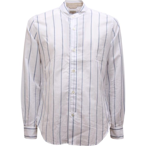 O3922 Camicia Coreana Uomo Eleventy Platinum Man Cotone/Linen Shirt-image