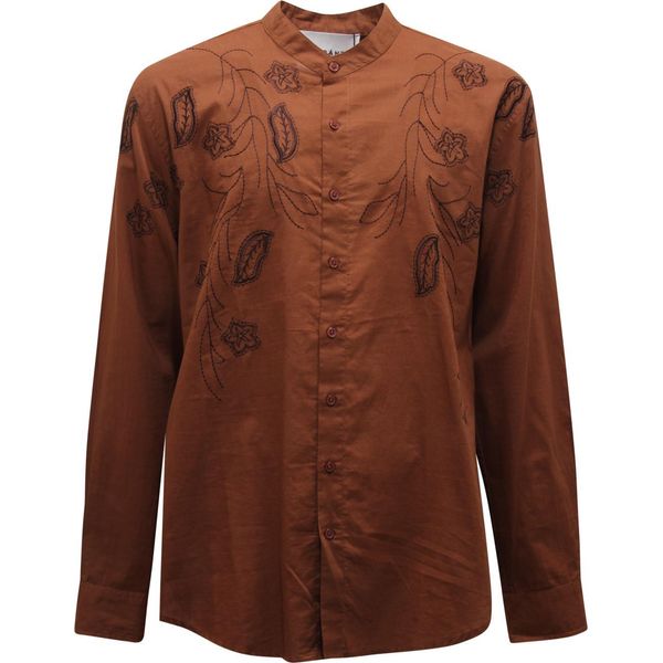 O3982 Camicia Coreana Uomo AmaráNto Man Shirt-image
