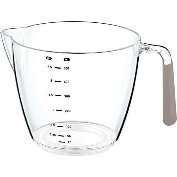 Okyanus | Caraffa Per Misurare - 0,5L - Trasparente - Manico Antiscivolo - Ideale Per La Cucina-image