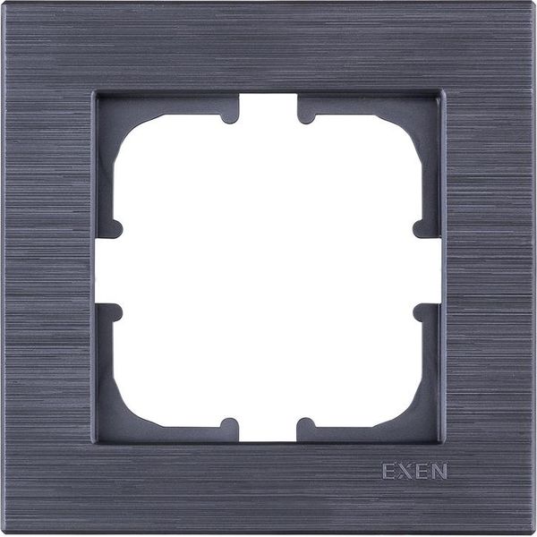 Telaio Singolo Grigio Magnetico C101/07E Exen (Comfort)-image
