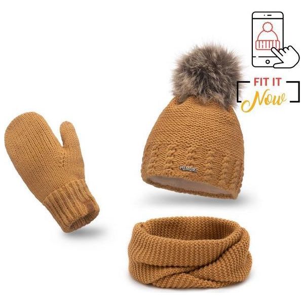Pamami Ladies Set Invernale Taimana Camel Taglia Unica-image