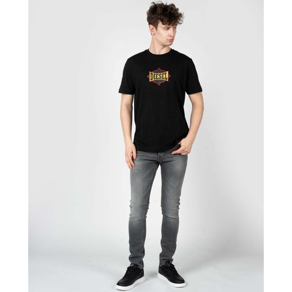 Diesel T-Shirt "T-Just"" - A03843-0HAYU-9XX - Nero- Taglia: L(Eu)"-image