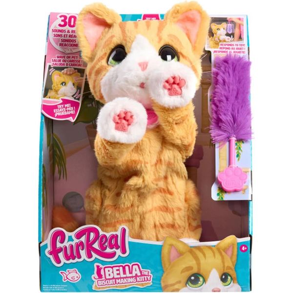 Just Play Furreal Bella, Gattino, 4 Anni, Interattivo, Aa, Batteria-image