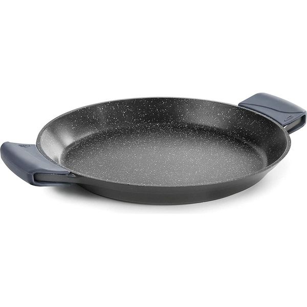 Lacor 25432 Padella Per Paella Con Manici In Silicone, Alluminio Fuso-image
