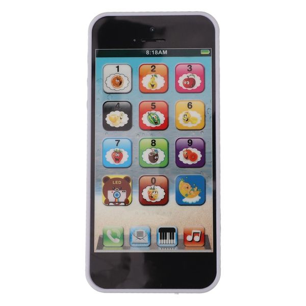 Smartphone Giocattolo Per Bambini, Finto Telefono Cellulare Per Bambini, Telefono Giocattolo Per Bambini Con Schermo Tattile, Telefono Intelligente Per Bambini Con Lettore Musicale, Telefono Intelligente Giocattolo Per Bambini, Telefono Cellulare Giocattolo Per Bambini, Telefono Giocattolo Di Apprendimento Per Bambini-image