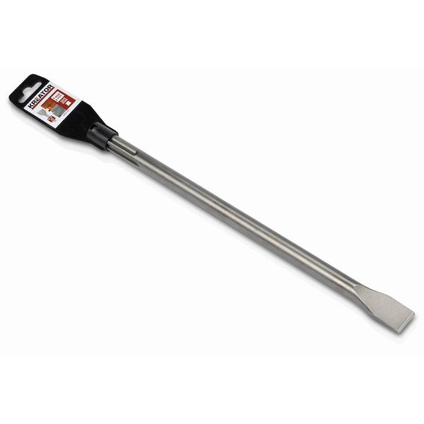 Scalpello Piatto Sds-Max Dimensioni 25 X 400 Mm Calcestruzzo Pietra Acciaio Temprato - Scalpello Piatto 25 Mm Larghezza-image