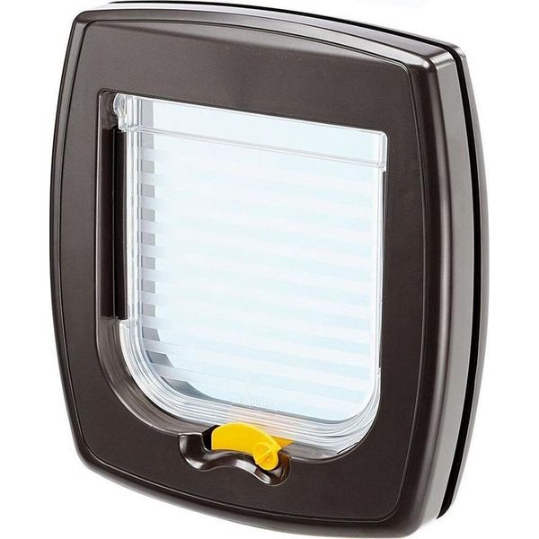 Ferplast Swing 1 - Porta Per Animali Domestici, Marrone-image