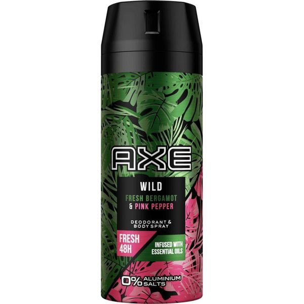 Axe Dezodorant W Sprayu Wild Bergamot & Pink Pepper, 150 Ml (Prodotto Z Niemiec)-image