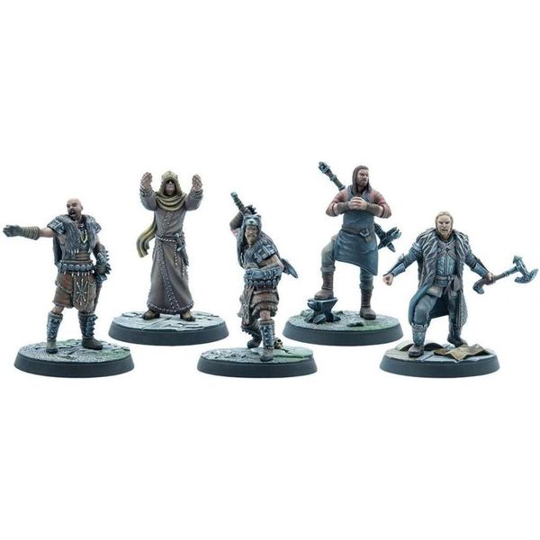 The Elder Scrolls: Call To Arms - Stormcloak Chieftains - Gioco Di Miniature Espansione - Inglese-image
