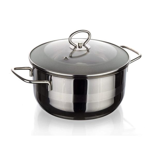 Banquet Casseruola In Acciaio Inox Matte New Line 18 Cm, 2,0 L, Con Coperchio-image
