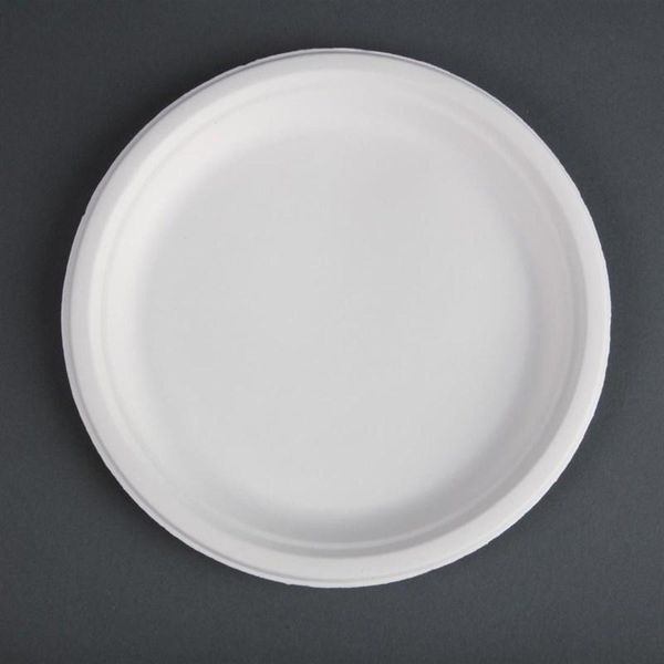 Fiesta Compostable Piatto Di Canna Da Zucchero Compostabile 26 Cm-image