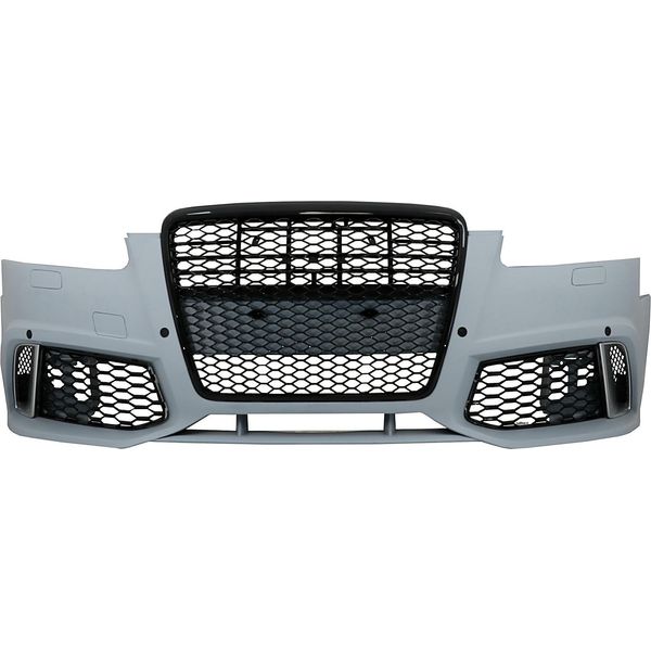 Paraurti Per Audi A6 C6 4F Berlina Avant 2004-2010 Rs6-Look Griglia A Nido D'ape Griglia Radiatore-image