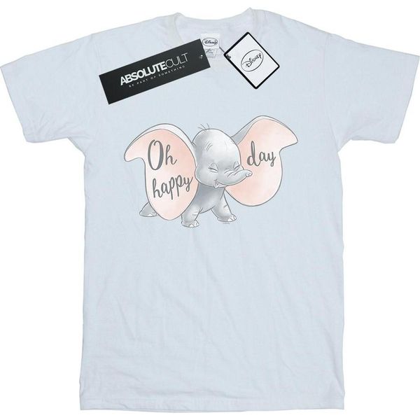 Disney - Maglietta "Happy Day"" Per Ragazzi BI13273 (128) (Bianco)"-image