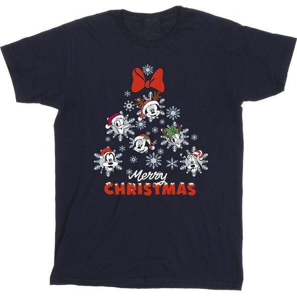 Disney - Maglietta "Topolino E I Suoi Amici"" Per Ragazzi BI29297 (128) (Blu Navy)"-image