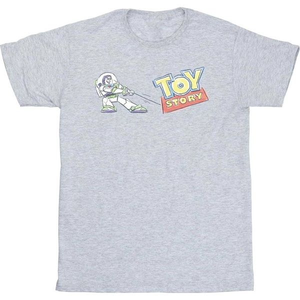 Disney - Maglietta "Toy Story"" Per Ragazzi BI39926 (128) (Grigio)"-image