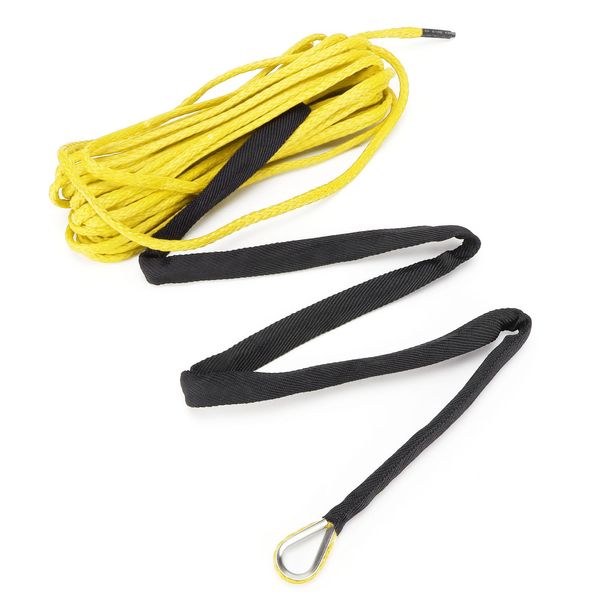 15M Corda Sintetica 7700LBS Cavo Verricello Nylon Sostituzione Per Smittybilt Suv Camion Atv Utv-image