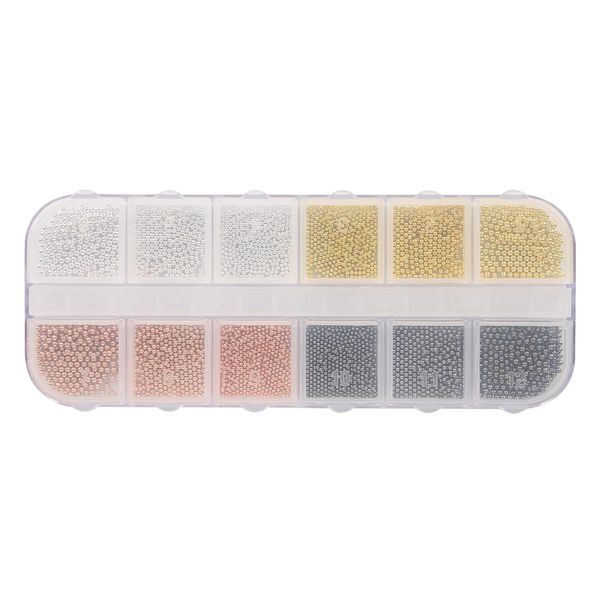 Decorazioni A Sfera Per Nail Art Fai Da Te, Decorazioni A Sfera Per Nail Art, Decorazioni A Sfera In Acciaio Per Nail Art, Perline In Metallo Per Nail Art, Perline Per Decorazioni Fai Da Te Per Manicure, Forniture Per Nail Art-image