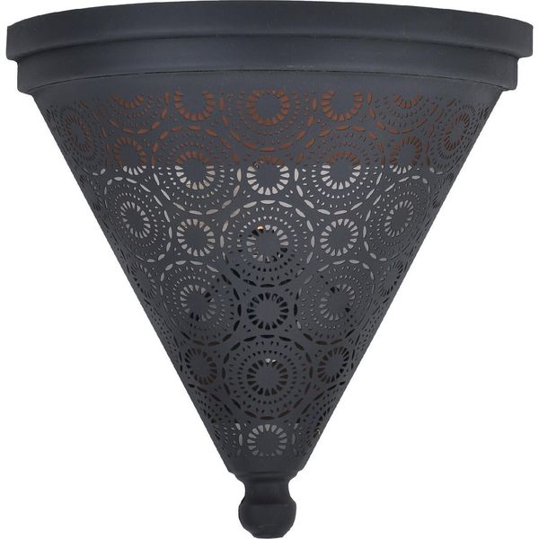 Lampada Da Parete Orientale Decorazione Da Parete Firas Nero-image