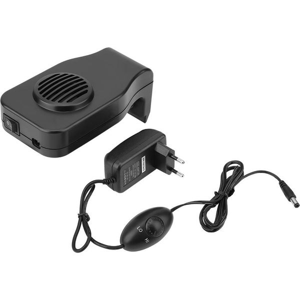 Sistema Di Ventilazione Di Raffreddamento Silenzioso A Parete Per Acquari (Nero)-image