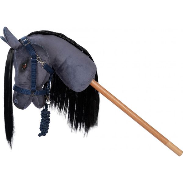 Cavezza Con Guinzaglio Per Cavallo Da Tiro Astrup - Cavezza E Corda Blu-image