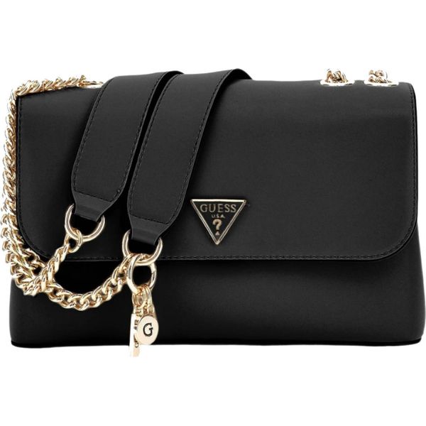 Borse Guess Borsa A Tracolla In Ecopelle Daryna Ii Convertible Xbody Flap Nero-image