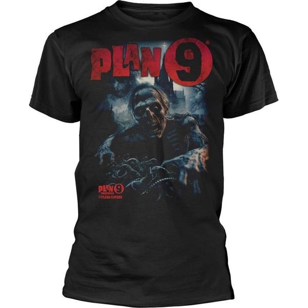 Plan 9 - Maglietta "Flesh Eaters"" Per Uomo/Donna Unisex PH4760 (Xxl) (Nero)"-image